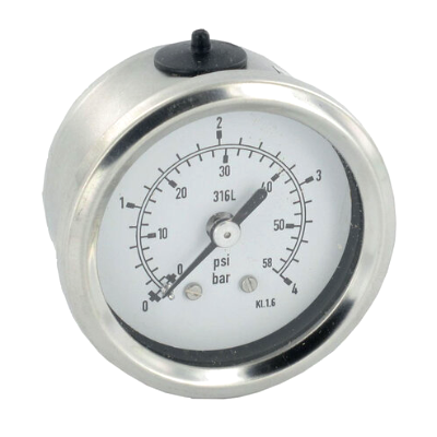 Aircom不锈钢压力表MS系列